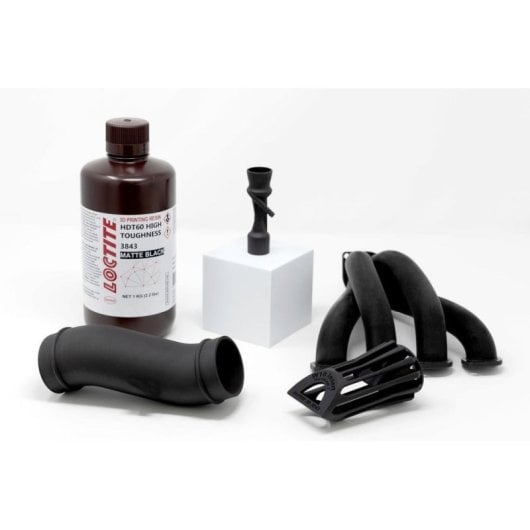 Resina LOCTITE 3D 3843 Negra Alta Resistencia HDT60 para Impresión LCD/DLP