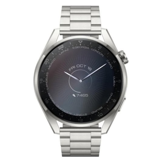 HUAWEI Watch 3 Pro Elite eSIM Bluetooth GPS 48mm AMOLED Titanio Plata Resistencia Agua 5ATM