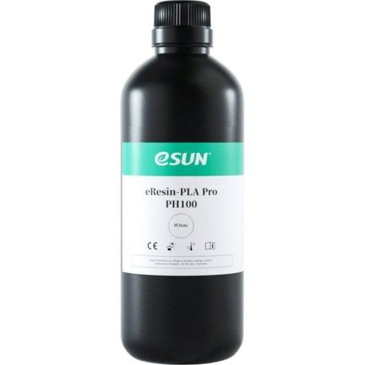 Resina eSUN eResin-PLA Pro Blanca alta precisión y resistencia LCD