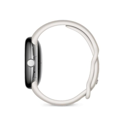 Google Pixel Watch Bluetooth GPS NFC 41mm AMOLED Argent/Crème S/L Etanche 5ATM SpO2 Pulsomètre Suivi Sommeil SOS