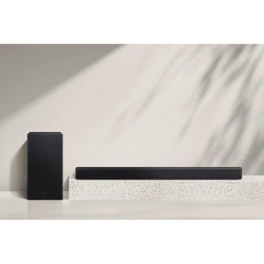 Barra de Sonido Samsung HW-B460F 2.1 300W Bluetooth HDMI Subwoofer Dolby Digital Schwarz