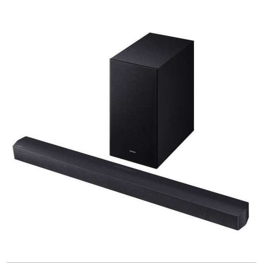 Barra de Sonido Samsung HW-B460F 2.1 300W Bluetooth HDMI Subwoofer Dolby Digital Schwarz