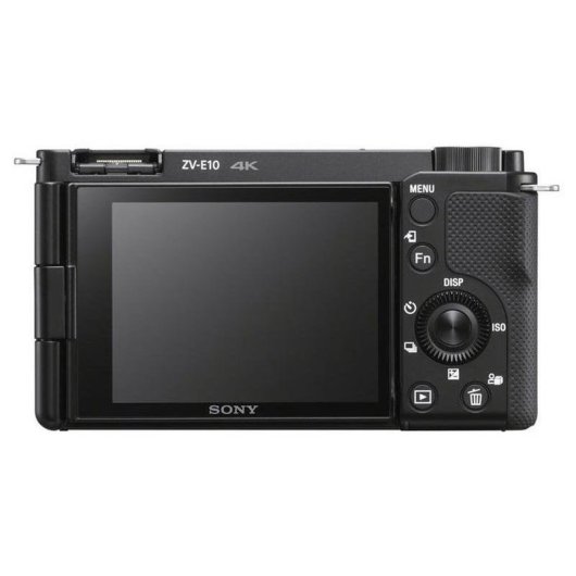 Cámara mirrorless Sony ZV-E10 24,2MP 4K 16-50mm f/3,5-5,6 OSS II WiFi Bluetooth