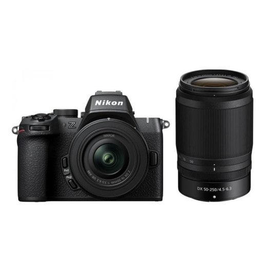 Fotocamera Nikon Z50II Mirrorless 20.9MP Kit 16-50mm VR e 50-250mm VR 4K Wi-Fi Bluetooth
