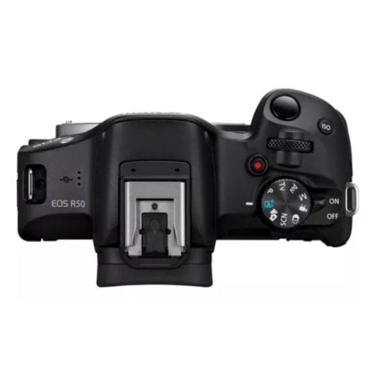 Digitalkamera Canon EOS R50 Schwarz 24,2 MP APS-C 4K Touch Wi-Fi RF-S 18-150 mm
