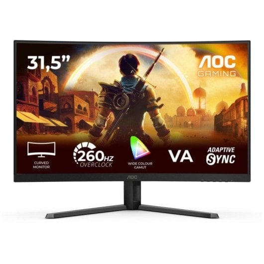 Monitor AOC G4 C32G42ZE 31.5" FullHD 240Hz VA Curvo 0,5 ms HDR10 AdaptiveSync