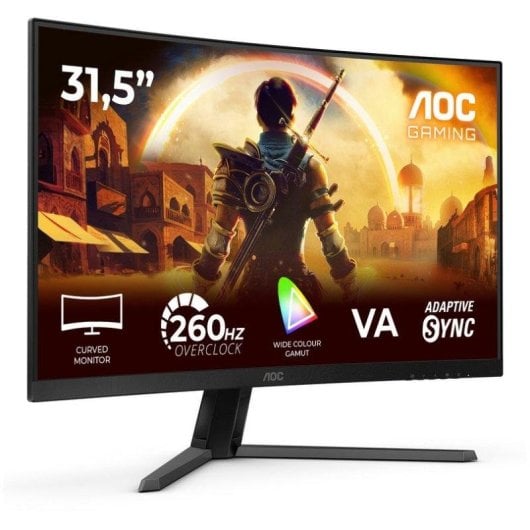 Monitor AOC G4 C32G42ZE 31.5" FullHD 240Hz VA Curvo 0,5 ms HDR10 AdaptiveSync
