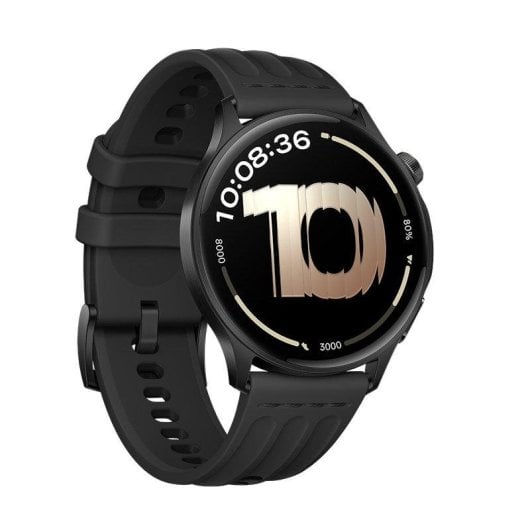 OnePlus Watch Lite Bluetooth GPS NFC 45mm AMOLED Noir M Étanche 5ATM SpO2 Pulsomètre