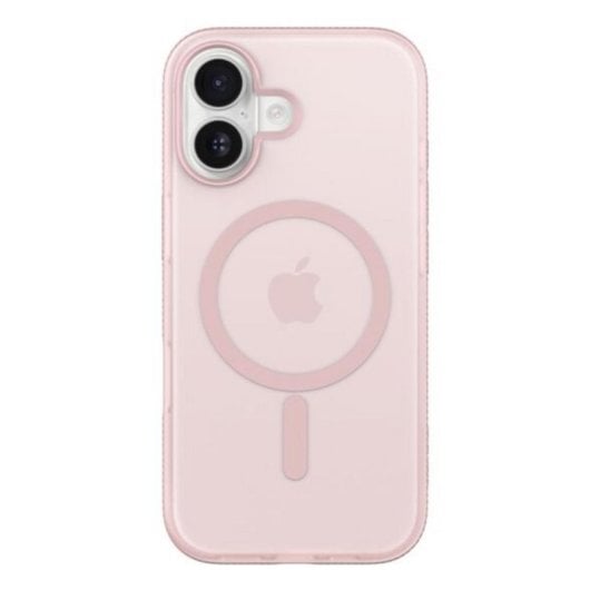 Funda para móvil Belkin SheerForce Cover Silicona Rosa MagSafe resistente para iPhone 17
