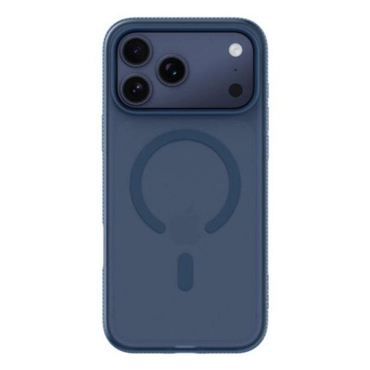Funda para móvil Belkin SheerForce carcasa resistente reciclada color marino con MagSafe para iPhone 17 Pro Max