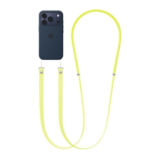 Correa Apple MGGE4ZM/A Neon Yellow PET reciclado 2,08 m ajustável