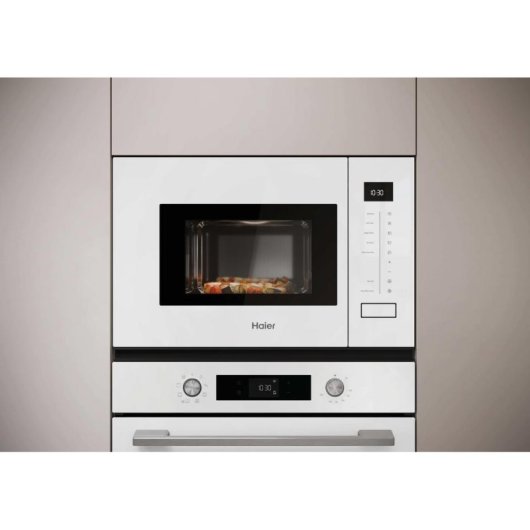 Microondas Haier Series 2 HWO38MG2BHXW 20 L 800 W con Grill Full Touch