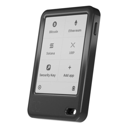 Monedero Ledger Nano Gen5 E Ink 2.8" EAL6+ Bluetooth USB Black