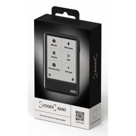 Monedero Ledger Nano Gen5 E Ink 2.8" EAL6+ Bluetooth USB Black