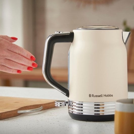 Chaleira elétrica Russell Hobbs 28640-70 1,7 L 2400 W preto creme