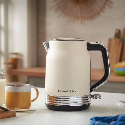 Chaleira elétrica Russell Hobbs 28640-70 1,7 L 2400 W preto creme