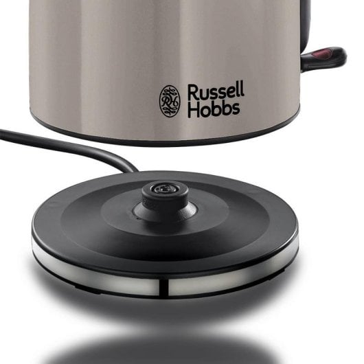 Tetera eléctrica Russell Hobbs 28511-70 1,7 L 2400 W negra-crema apagado automático