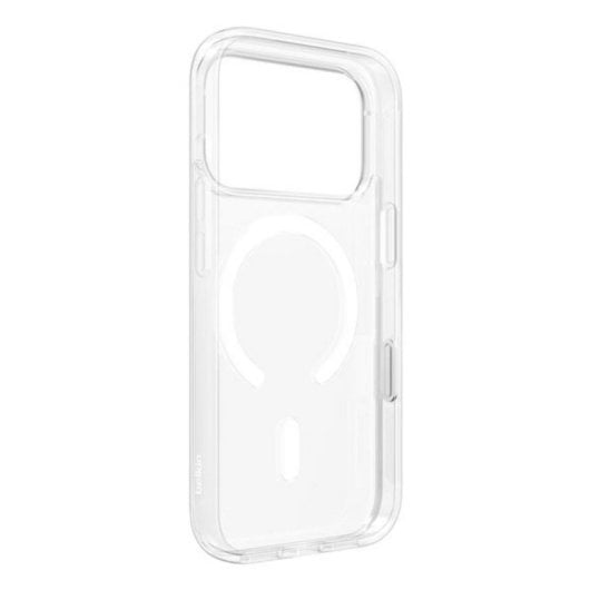 Funda para móvil Belkin SheerForce Cover resistente amarilleo transparente MagSafe para iPhone 17 Pro