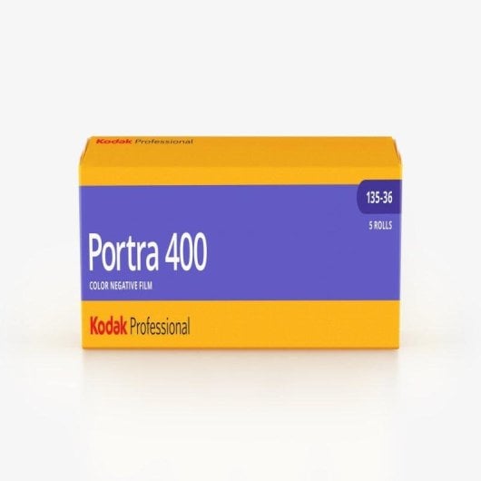 Película fotográfica Kodak 6031678 ISO 400 pack 5 unidades color