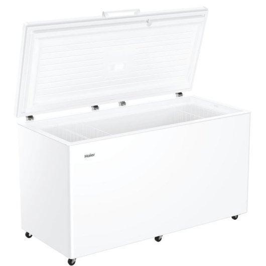 Congélateur coffre Haier HCE520E 508 L Classe E Fonction Fast Freeze Blanc