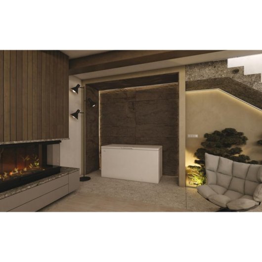 Congélateur coffre Haier HCE520E 508 L Classe E Fonction Fast Freeze Blanc