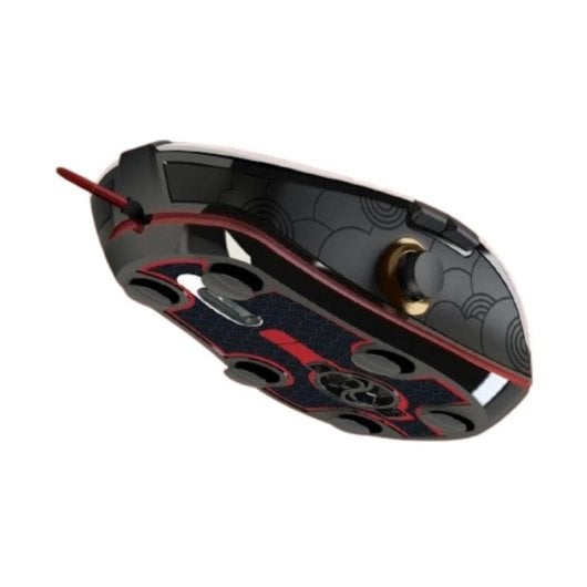 Souris Lexip Initiate Bundle USB 12000 DPI Noir Or Rouge Blanc Joystick XXL Tapis