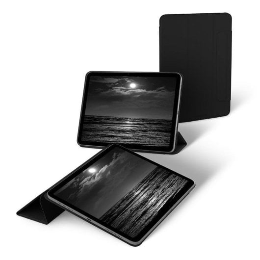 Tablet-Hülle Apple dbramante1928 Avenida ICON iPad Air 11" Flip Case Schwarz Recycelt