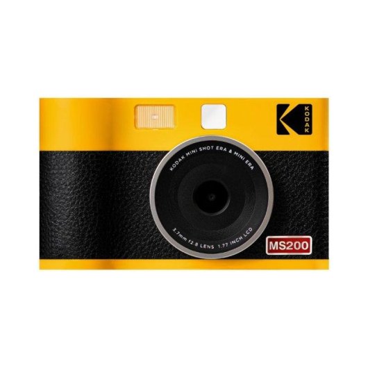 Imprimante photo Kodak MS200 portable 2,1x3,4 pouces Jaune iOS/Android