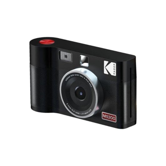 Impresora portátil Kodak MS200 Negro inalámbrica fotos 2,1x3,4 resistente