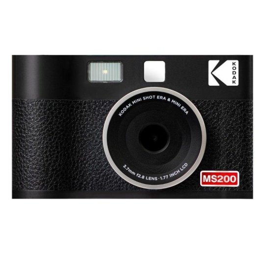 Impresora portátil Kodak MS200 Negro inalámbrica fotos 2,1x3,4 resistente