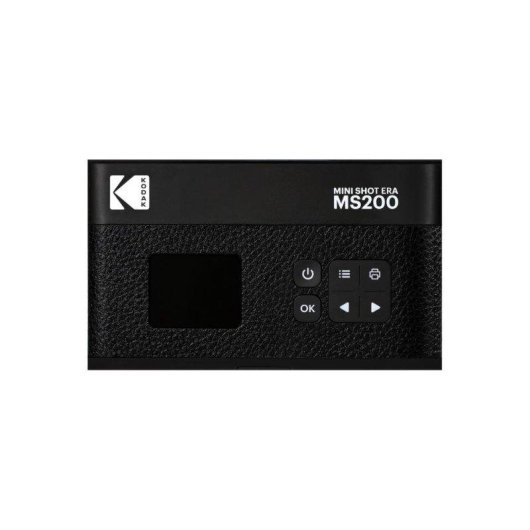 Impresora portátil Kodak MS200 Negro inalámbrica fotos 2,1x3,4 resistente