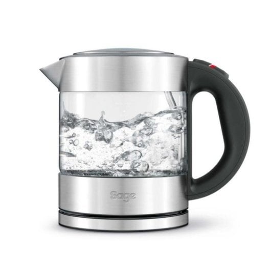 Bouilloire Sage the Compact Kettle Pure 1 L 2400 W verre inox sans fil