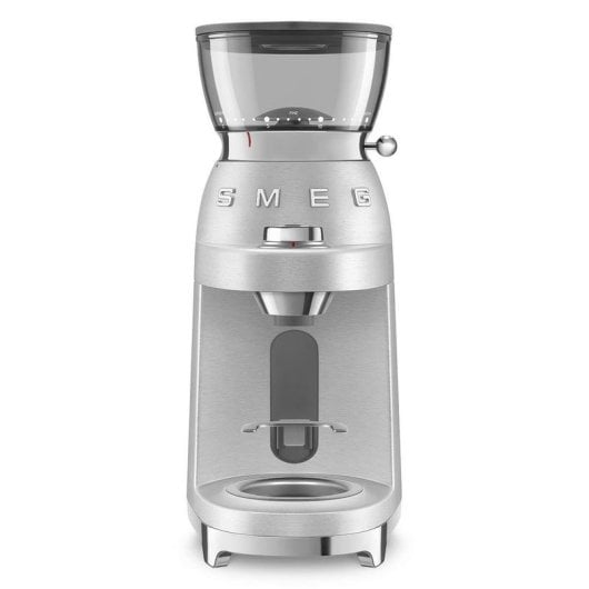 Moinho de café Smeg CGF02SSEU Inox Fresa Cónica 240g 150W