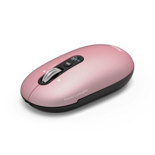 Souris Port Designs PURE MAC Bluetooth 3200 DPI Rose Rechargeable Ambidextre