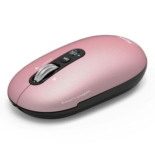 Souris Port Designs PURE MAC Bluetooth 3200 DPI Rose Rechargeable Ambidextre