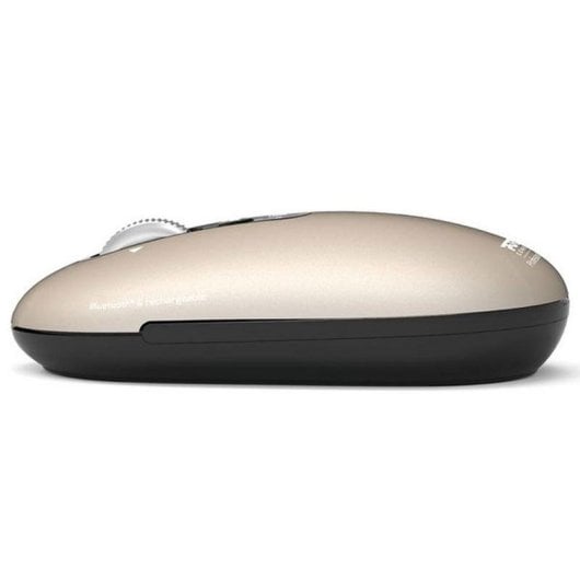 Souris Port Designs PURE MAC Bluetooth 3200DPI Beige Ambidextre Rechargeable Multidispositif