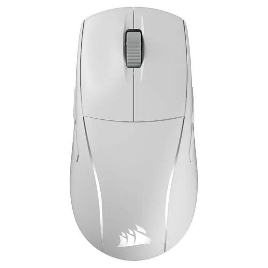 Ratón Corsair CH-931D01F-WW Inalámbrico 26000 DPI Blanco RGB Ambidiestro