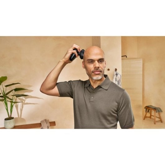 Afeitadora Philips 5000 series Head Shaver Pro HS5980/15 Wet&Dry Bateria Preto