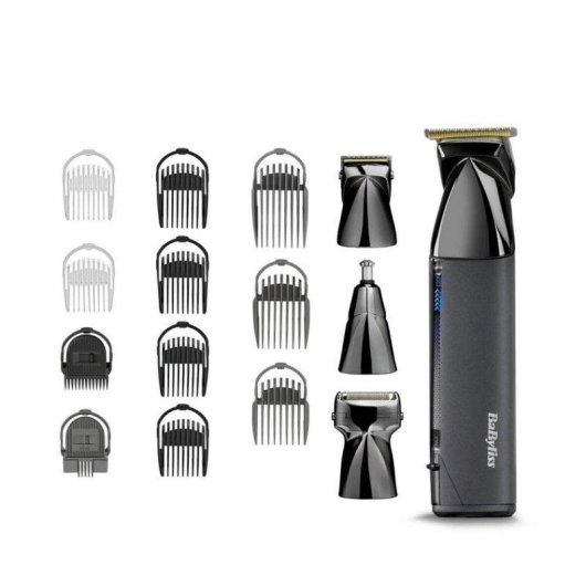 Tondeuse Multifonction BaByliss MT991E Sans Fil 300min Sec et Mouillé 15 Sabots Charge Rapide