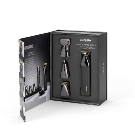 Tondeuse Multifonction BaByliss MT991E Sans Fil 300min Sec et Mouillé 15 Sabots Charge Rapide