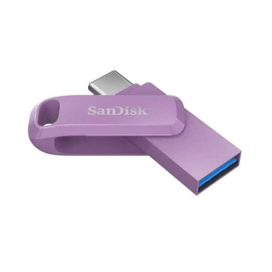 Pen USB SanDisk Ultra Dual Drive Go 128GB USB-C/A 400MB/s Lavanda