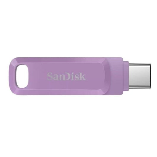 Pen USB SanDisk Ultra Dual Drive Go 128GB USB-C/A 400MB/s Lavanda