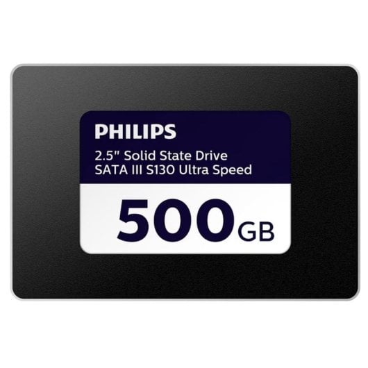 Disco Duro Philips S130 500GB SSD 2.5" 550MB/s AES 256-bit