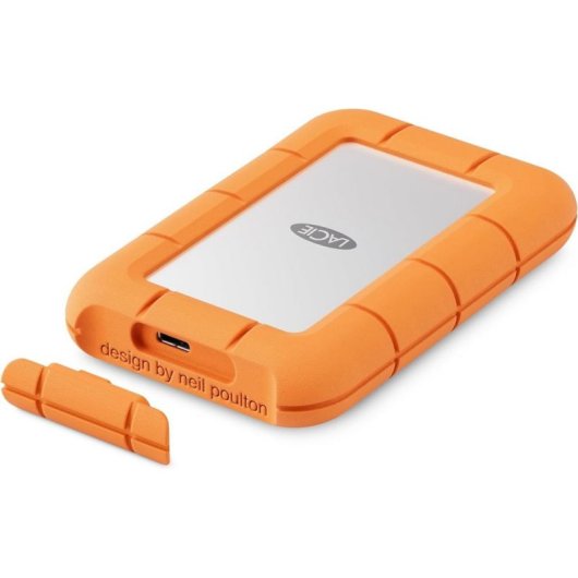 Festplatte LaCie Rugged Mini STMF2000400 2TB SSD USB-C 2000MB/s Robust