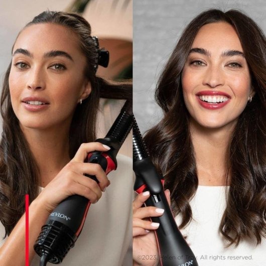 Multistyler Revlon RVDR5333E 1100W Céramique 4 Températures 3 Accessoires Noir Rouge