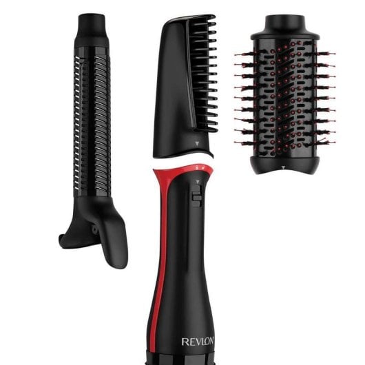 Herramienta de peinado Revlon RVDR5333E multistyler 1100 W negro y rojo