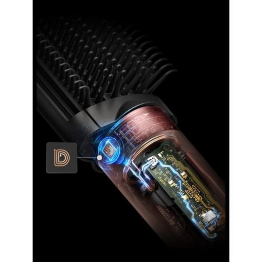 Multistyler Dyson Airwrap Co-anda 2x Straight + Wavy Noir Or rose accessoires 1700 W