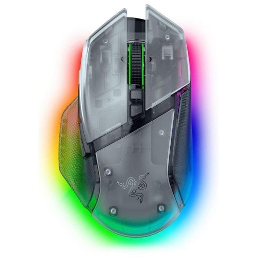 Ratón Razer Basilisk V3 Pro Inalámbrico RF Bluetooth 35000 DPI Blanco RGB