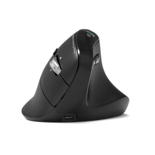 Souris Port Designs Ergo Auditor RF Wireless Bluetooth 4800DPI Noire Ergonomique