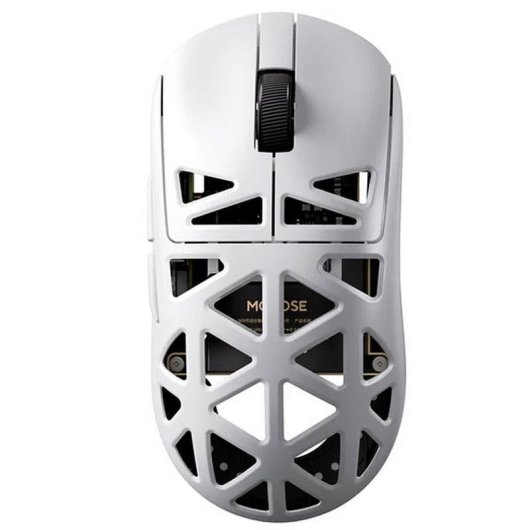 Mouse MCHOSE A7X Ultra Wireless Bluetooth USB-C 42000 DPI Bianco 7 Pulsanti Ultra-leggero